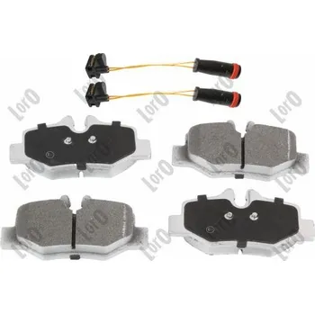 Brzdová destička Sada brzdových destiček, kotoučová brzda ABAKUS 231-02-040