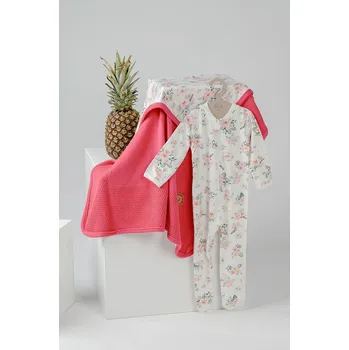 Dětský overall Jamiks kojenecký overal BROMO - JWE013 - 5 - růže Velikost: 74