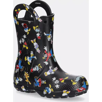 Dívčí holínky Holínky Crocs MICKEY FRIENDS HANDLE IT BOOT KIDS černá barva, 210889 210889.CROCS.MICKEY.FRI 99X, EUR 34/35