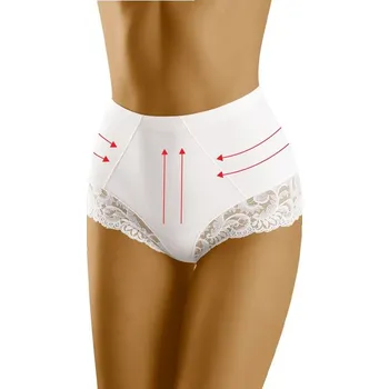 Kalhotky Stahovací kalhotky s krajkou Exepta bílé XXL