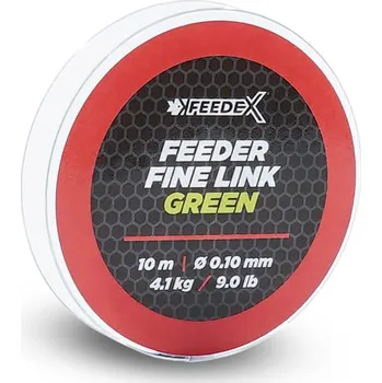 FEEDER EXPERT návazcové materiály - Feeder Fine Link pletený 0,10mm 10m