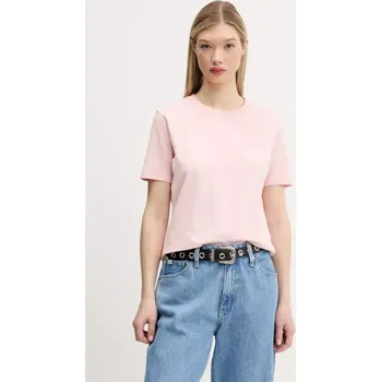 Pánské tričko Bavlněné tričko Superdry růžová barva, W1011644A-2LY W1011644A.2LY 03X, vel. XXS