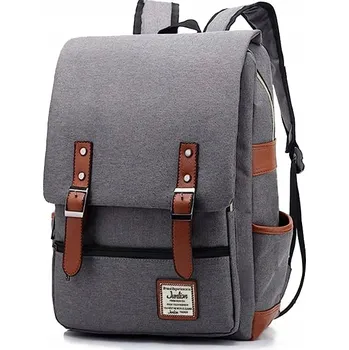 Školní batoh K&M s více přihrádkami černý, vícebarevný 35 l