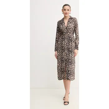 Dámské šaty Šaty Morgan RSPRING béžová 80E, vel. 34