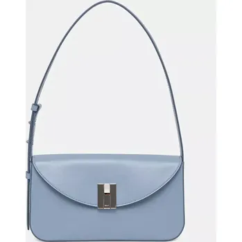 Kožená kabelka Bally WAS02X modrá 55X, vel. ONE SIZE