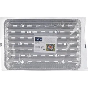 Příslušenství pro gril Tác hliník grilovací 34,5 x 23 cm/4 ks