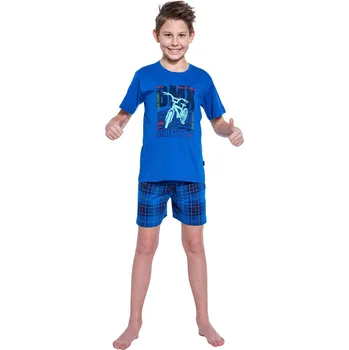 Pánské pyžamo Chlapecké pyžamo 790/117 BMX - CORNETTE Modrá 134/140