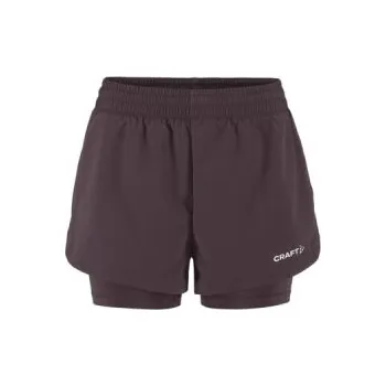 Dámské kraťasy W Šortky CRAFT ADV Essence 2-in-1 2 fialová S