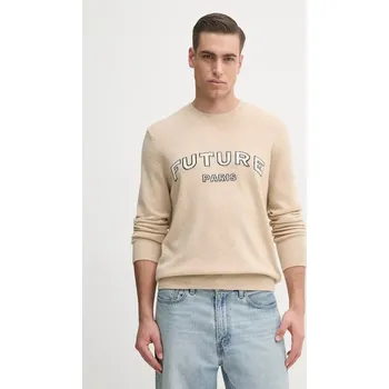 Dámský svetr Kašmírový svetr FROM FUTURE MPR02730 béžová 08X, vel. L