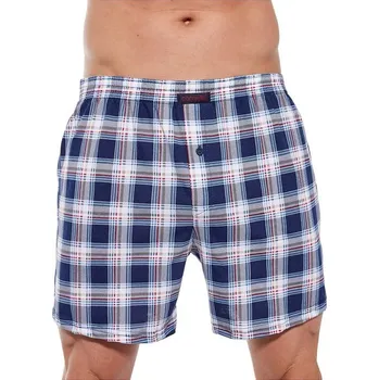 Pánské spodní prádlo Pánské trenýrky Comfort 277 modro-vínové M