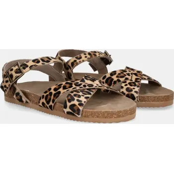 Dámské sandále Kožené sandály Answear.LAB dámské, béžová barva A0186 80X, EUR 39