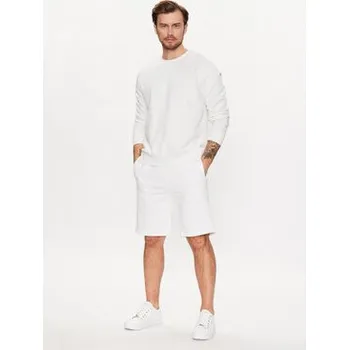 Pánské kraťasy Guess Sportovní kraťasy Aldwin Z2YD04 KAIJ1 Bílá Slim Fit M