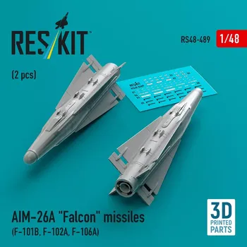 Plastikový model Reskit 1/48 AIM-26A 'Falcon' missiles (2 pcs.)