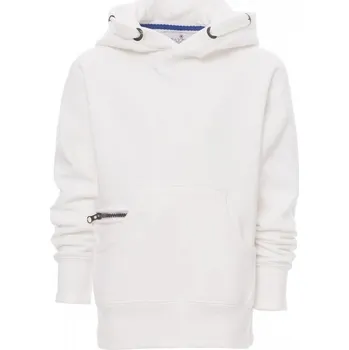 Chlapecká mikina Payperwear Dětská mikina Colorado+ v-prosíváním pod krkem Barva: Bílá, Velikost: 7-8 let