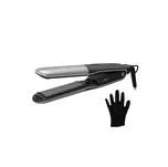 Žehlička na vlasy Rowenta Thermostyle 2v1 SF7120E0 Stříbrná/Černá