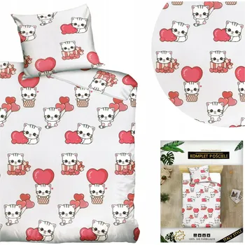 Povlečení Povlečení 140x200, sada 2 dílů bavlna saténová DALWIN povlak na polštář 70x80