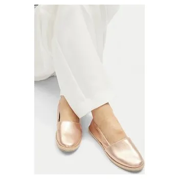 Dámské baleríny JENNY Espadrilky KAYLA WSK1609-05 Zlatá 40