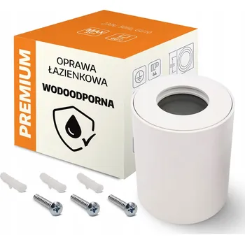 Stropní přisazené svítidlo Elektrosalon 35 W GU10 bílé