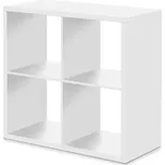 Knihovna MAX 4 kostka bílá