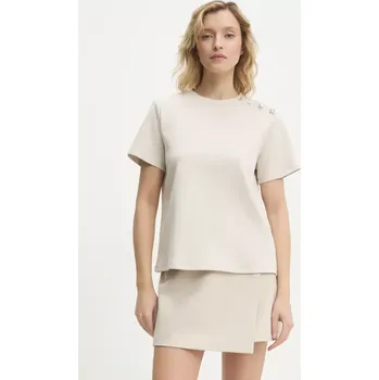 Pánské tričko Tričko Answear.LAB 4702.hos béžová 80X, vel. M/L