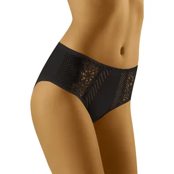 Dámská móda Dámské kalhotky s vyšším pasem ECO-RI černé M