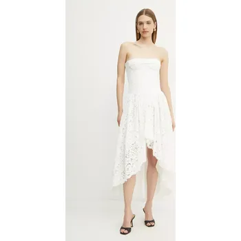 Dámské šaty Šaty Bardot 59843DB bílá 00X, vel. XS