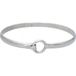 Goldstore Stříbrný pevný náramek oválný Váha: 18.10 g