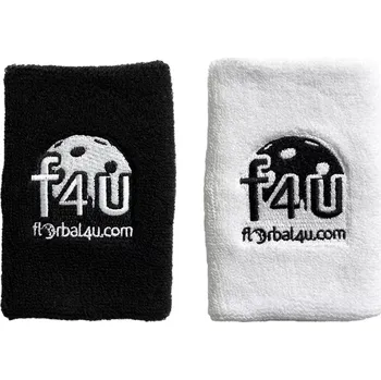 F4U Long potítko 2-pack černá/bílá