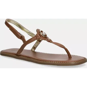 Dívčí sandály Dětské sandály Michael Kors JAGGER RILEY hnědá barva, MK01394200 88X, EUR 32