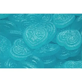 Korálek Korálky Srdíčka s květy č.5329 (17x17mm)