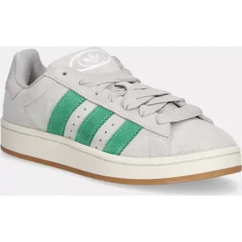 Dámské tenisky Semišové tenisky adidas Originals Campus 00s šedá barva, JI3167 09X, EUR 39 1/3