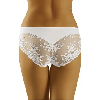 Dámské spodní prádlo Dámské kalhotky s krajkou Aria bílé S
