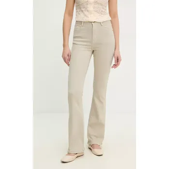 Dámské džíny Džíny Answear.LAB dámské, high waist hm6156.7.fos béžová 80X, vel. S