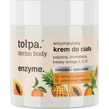 Tělový krém Tołpa dermo body enzyme enzymatický tělový krém 250 ml