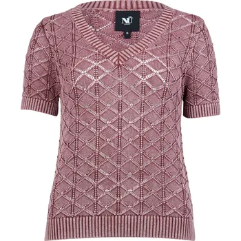 Top Nu Denmark 8332-50 fialovo vínový úpletový Velikost: 42