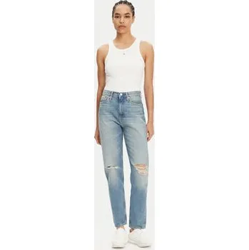 Calvin Klein Jeans Jeansy Authentic J20J225124 Modrá Straight Fit 28_30