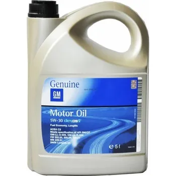 Motorový olej Motorový olej GM MOTOR OIL 5W-30 Dexos2, 5L