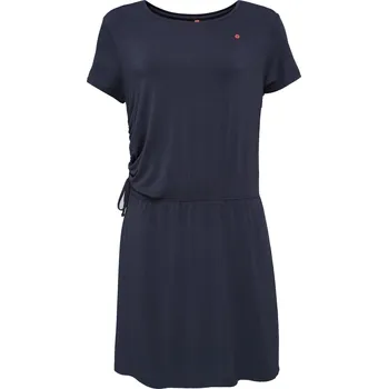 Dámské šaty Šaty Loap Brevora Barva: tmavě modrá, Velikost: S, Pohlaví: Dámské