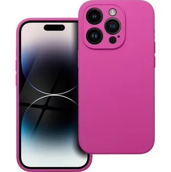Pouzdro na mobilní telefon OEM Pouzdro SILICONE 2mm APPLE IPHONE 14 Pro růžové