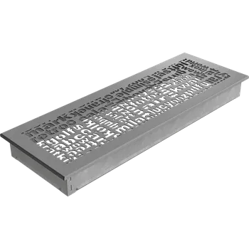 Krbové nářadí KRATKI Krbová mřížka ABC 17x49 granito