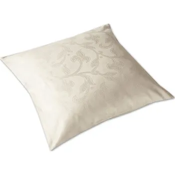 Povlak na dekorativní polštářek Luxusní damaškový povlak na polštář 50x70 Rokoko natur