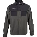 FRESH TRASH MEN´S, Rider long sleeve shirt olive green/black S