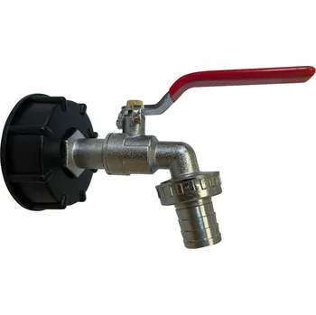 Zavlažování IBC adaptér S60x6 (DN50) + výpustný kohout 3/4"