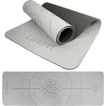 Lifefit - Podložka Yoga mat Relax duo 183 cm Černá