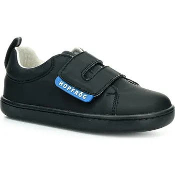 Dívčí tenisky Hopfrög Kids Smart Walker Casual Super Matt Black celoroční nízké barefoot boty Velikost boty (EU): 29, Vnitřní délka boty: 190, Vnitřní šířka boty: 72