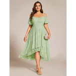 Ever Pretty Dámské šaty EP02103-3 zelená 4XL