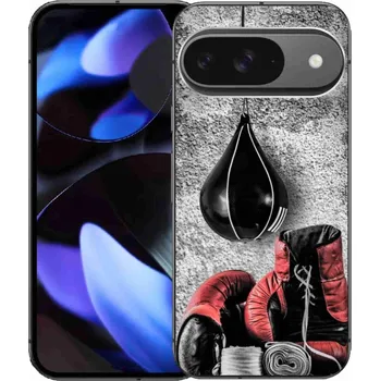 Boxovací pytel Gelový kryt mmCase na Google Pixel 9/9 Pro - boxovací pytel a rukavice