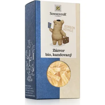 Koření Sonnentor Zázvor kandovaný, BIO, 75 g *CZ-BIO-002 certifikát