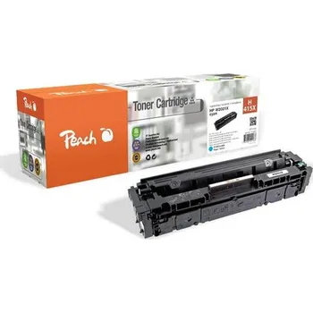 PEACH kompatibilní toner HP W2031X, No 415X, cyan, 6000 výnos