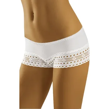 Dámské spodní prádlo Dámské šortkové kalhotky ECO-HO bílé M